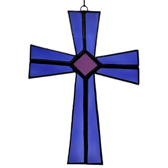 Stained Glass Cross - Picture 2 of 5